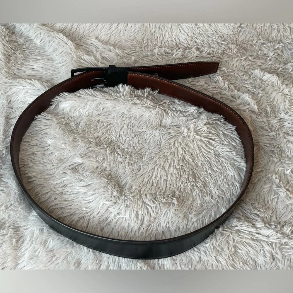 ⭐️Beltox Fine 36-38 inch Reversible Belt Brown and Black